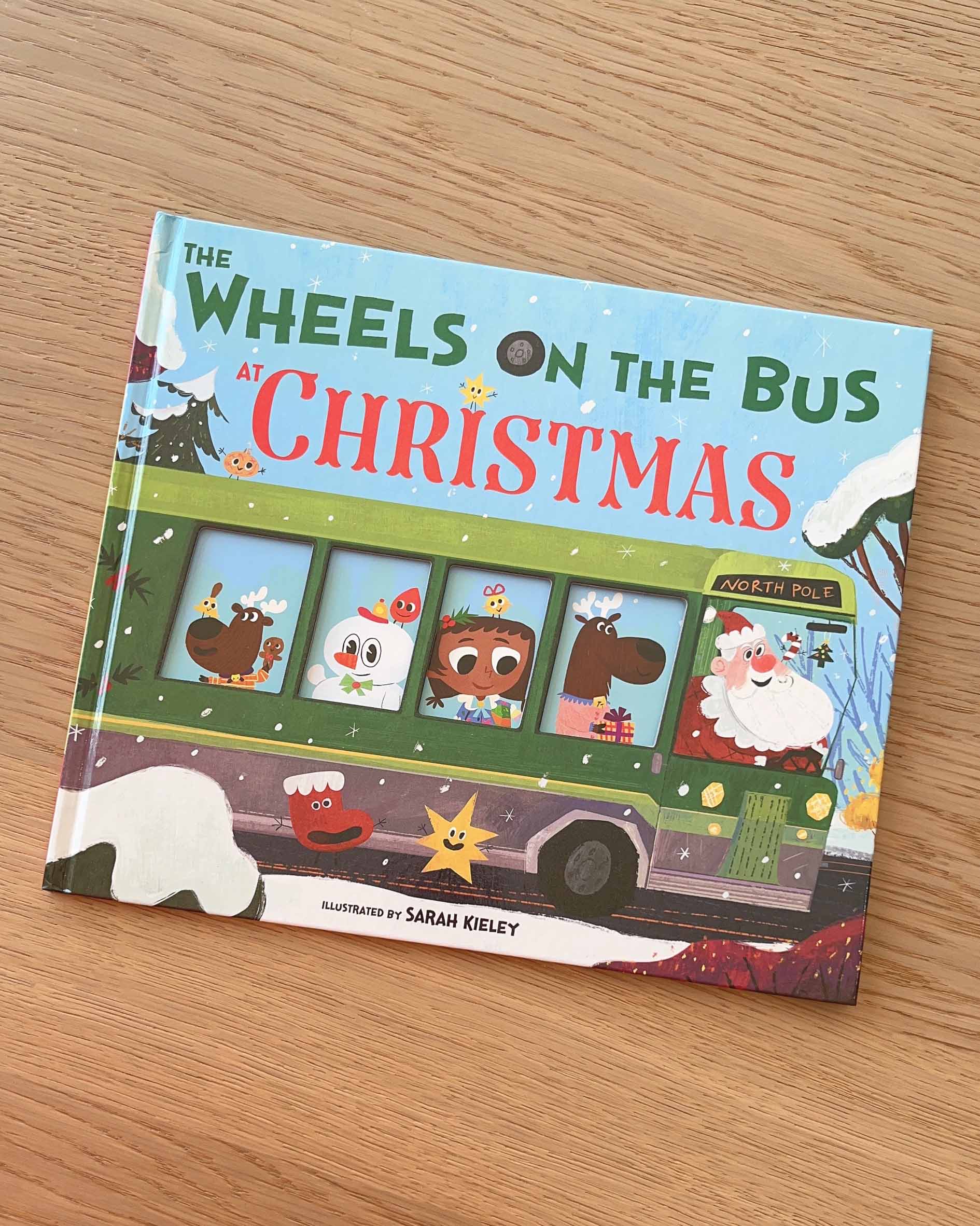 The wheels on the bus at Christmas