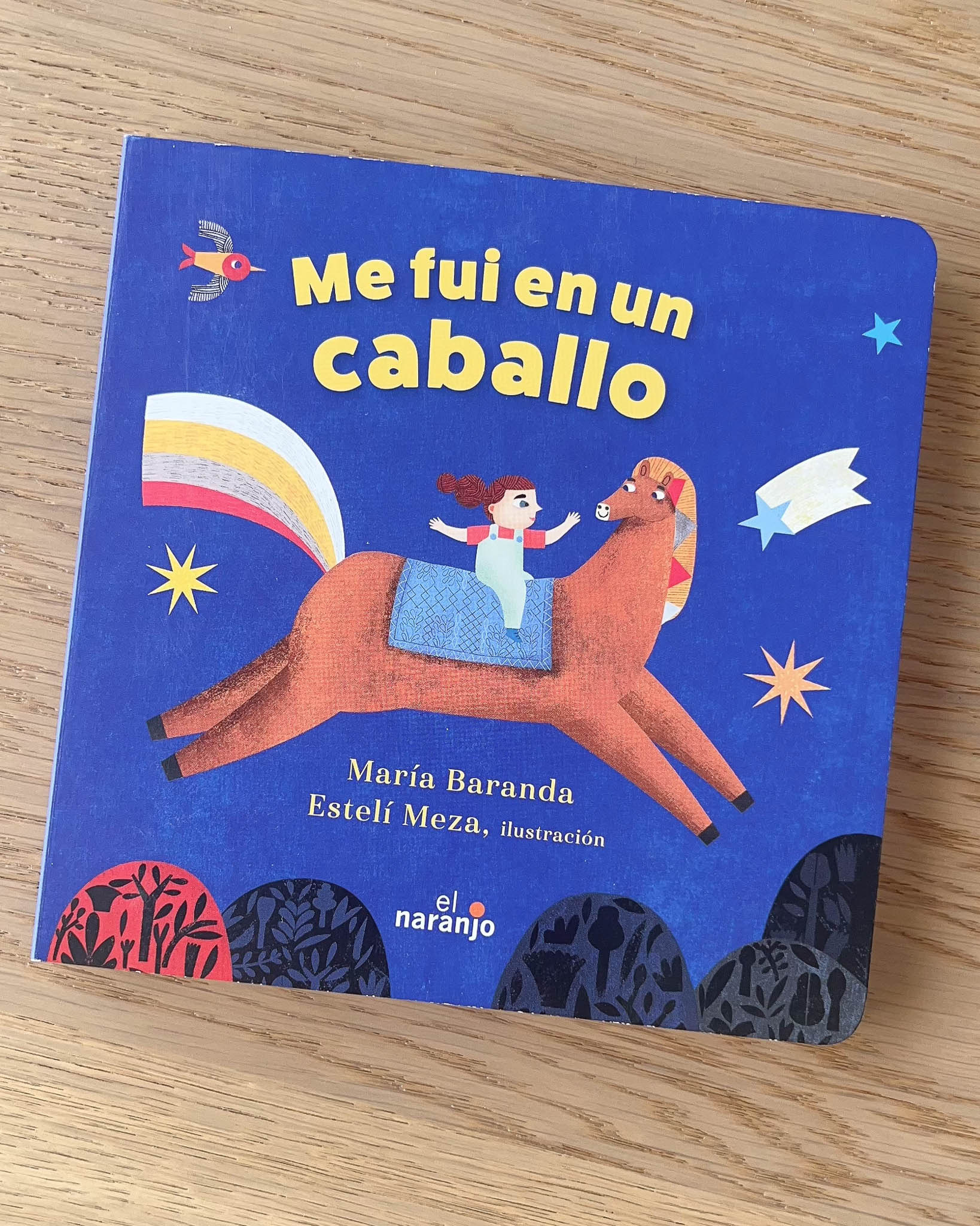Me fui en un caballo